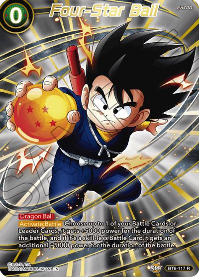 Four-Star Ball (Alternate Art) (BT6-117) [Special Anniversary Set 2021] | Cracking-Singles