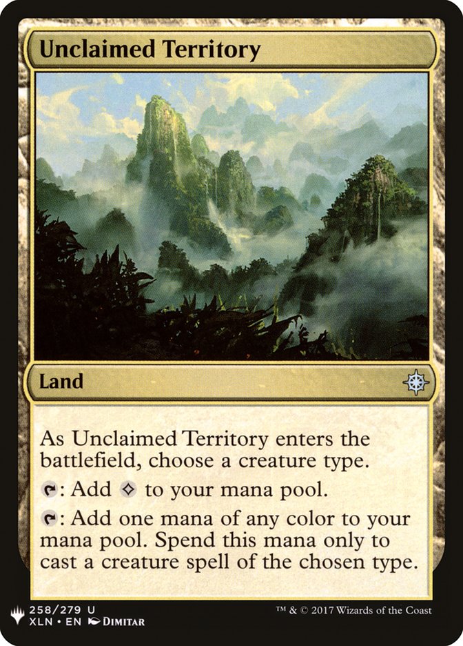 Unclaimed Territory [Mystery Booster] | Cracking-Singles
