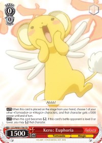 Kero: Euphoria (CCS/WX01-T08 TD) [Cardcaptor Sakura: Clear Card] | Cracking-Singles