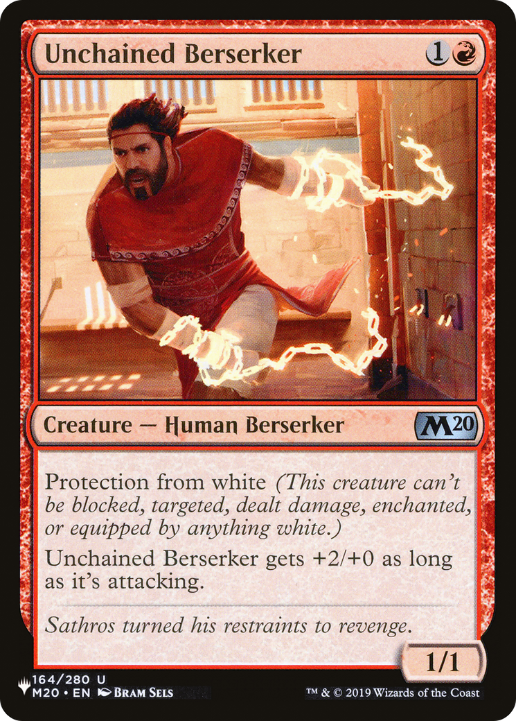 Unchained Berserker [The List] | Cracking-Singles