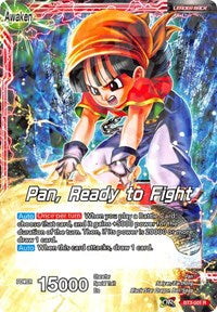 Pan // Pan, Ready to Fight (2018 Big Card Pack) (BT3-001) [Promotion Cards] | Cracking-Singles