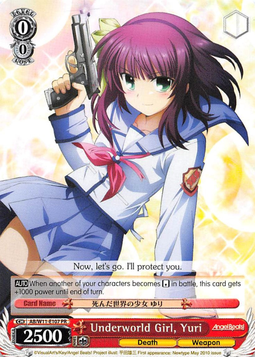 Underworld Girl, Yuri (AB/W11-E107 PR) (Promo) [Angel Beats! Re:Edit] | Cracking-Singles