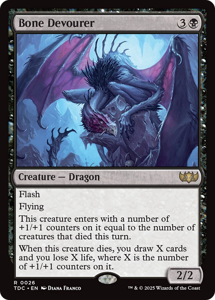 Bone Devourer [Tarkir: Dragonstorm Commander] | Cracking-Singles