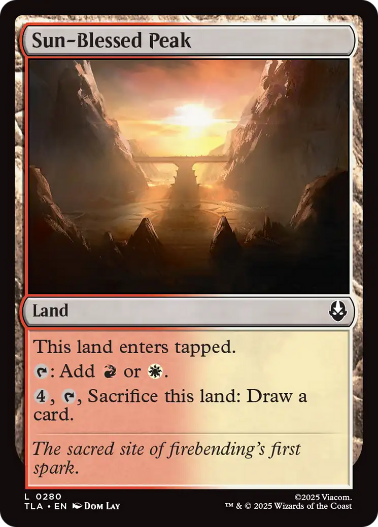 Sun-Blessed Peak [Avatar: The Last Airbender] | Cracking-Singles