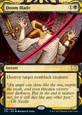 Doom Blade (Foil Etched) [Strixhaven: Mystical Archive] | Cracking-Singles