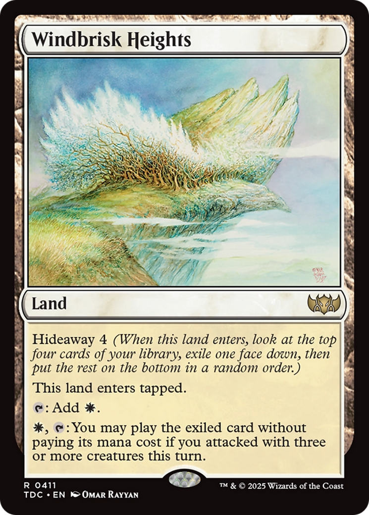 Windbrisk Heights [Tarkir: Dragonstorm Commander] | Cracking-Singles