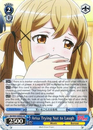 Arisa Trying Not to Laugh (BD/W47-E090S SR) [BanG Dream!] | Cracking-Singles