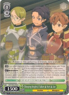 "Sleeping Knights" Talken & Nori & Jun (SAO/SE26-E09 R) [Sword Art Online II Vol.2] | Cracking-Singles