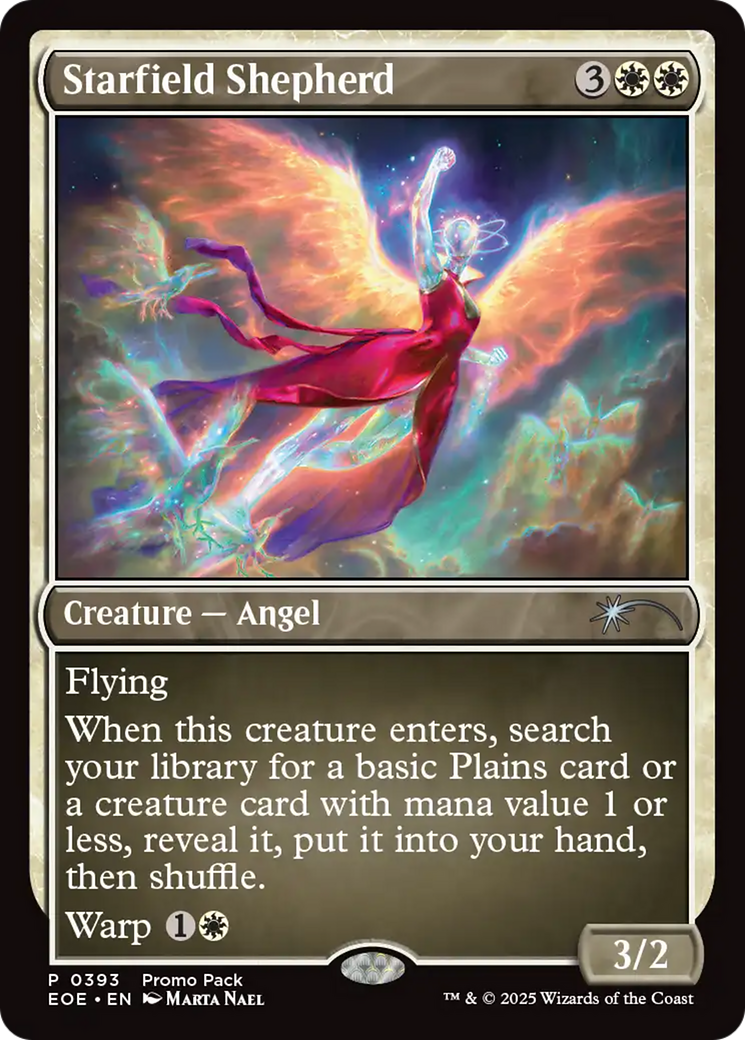Starfield Shepherd (Promo Pack) [Edge of Eternities Promo Pack] | Cracking-Singles