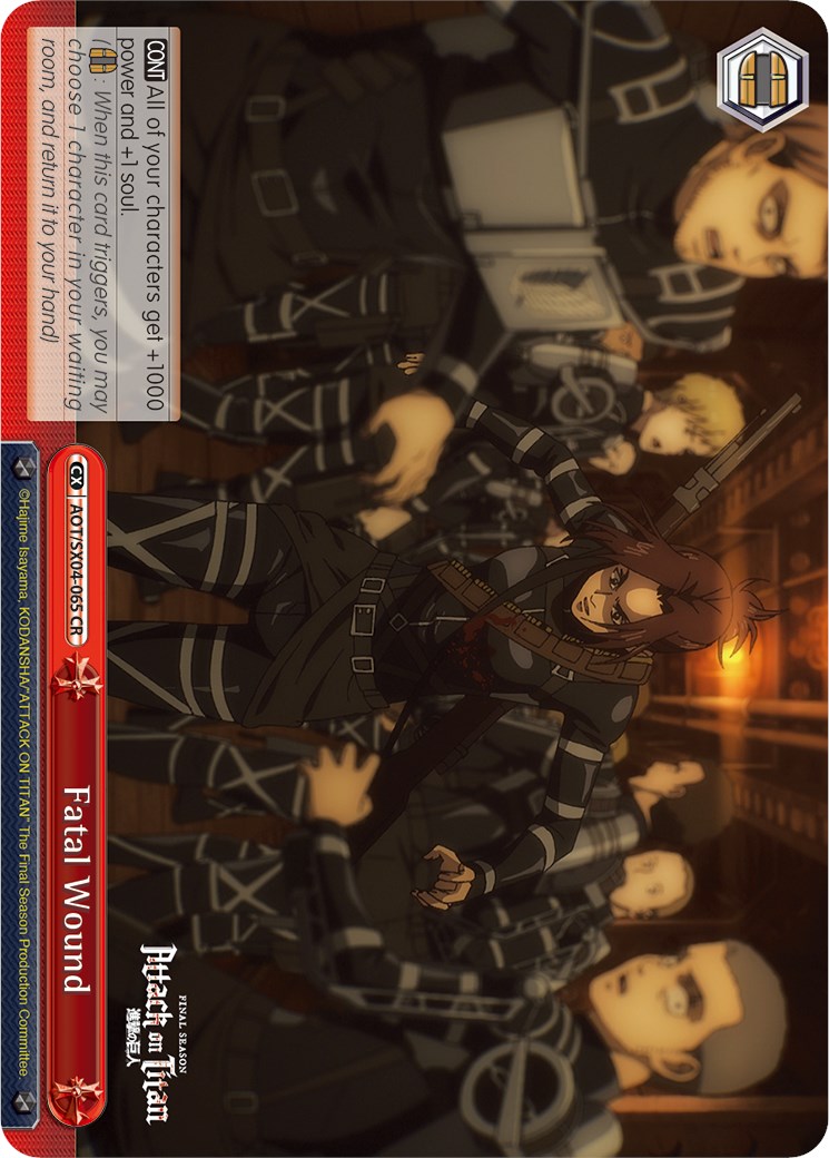 Fatal Wound [Attack On Titan: Final Season] | Cracking-Singles