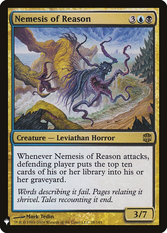 Nemesis of Reason [The List] | Cracking-Singles