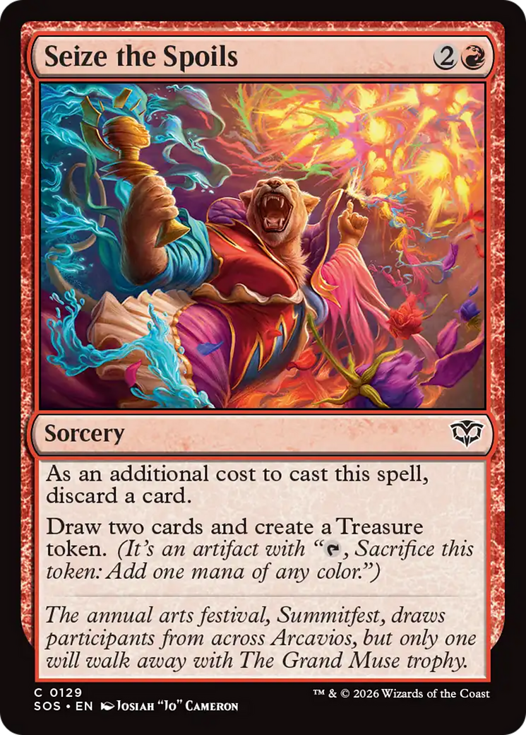 Seize the Spoils [Secrets of Strixhaven] | Cracking-Singles