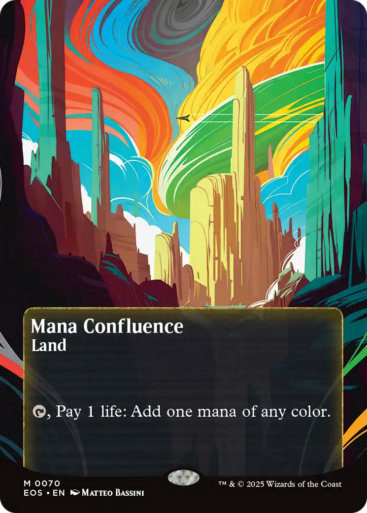 Mana Confluence (0070) (Borderless) [Edge of Eternities: Stellar Sights] | Cracking-Singles