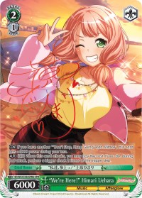 "We're Here!" Himari Uehara (BD/W63-E036SPMb SPM) [BanG Dream! Girls Band Party! Vol.2] | Cracking-Singles