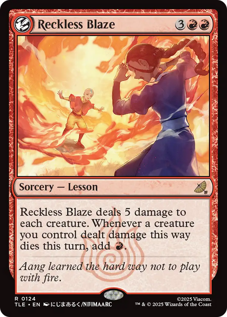 Reckless Blaze [Avatar: The Last Airbender: Eternal-Legal] | Cracking-Singles