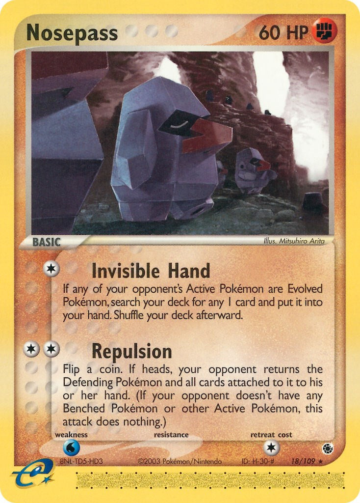 Nosepass (18/109) [EX: Ruby & Sapphire] | Cracking-Singles