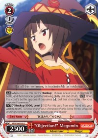 "Objection!" Megumin (KS/W55-E070 C) [KonoSuba 2] | Cracking-Singles