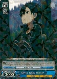 Kirito Takes Shelter (SAO/S26-E063 R) [Sword Art Online Vol.2] | Cracking-Singles