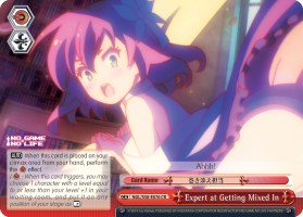 Expert at Getting Mixed In (NGL/S58-E076 CR) [No Game No Life] | Cracking-Singles