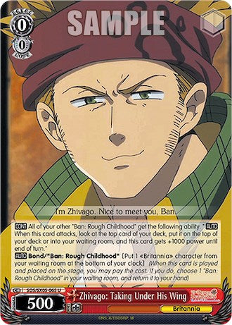 Zhivago: Taking Under His Wing [The Seven Deadly Sins: Revival of The Commandments] | Cracking-Singles
