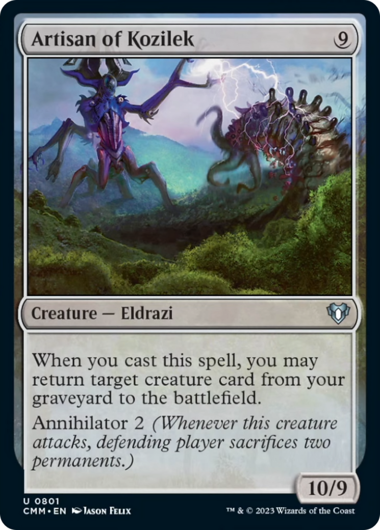 Artisan of Kozilek [Commander Masters] | Cracking-Singles