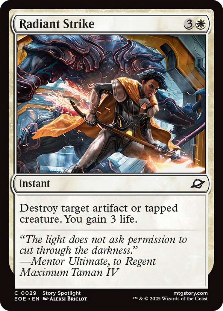 Radiant Strike [Edge of Eternities] | Cracking-Singles