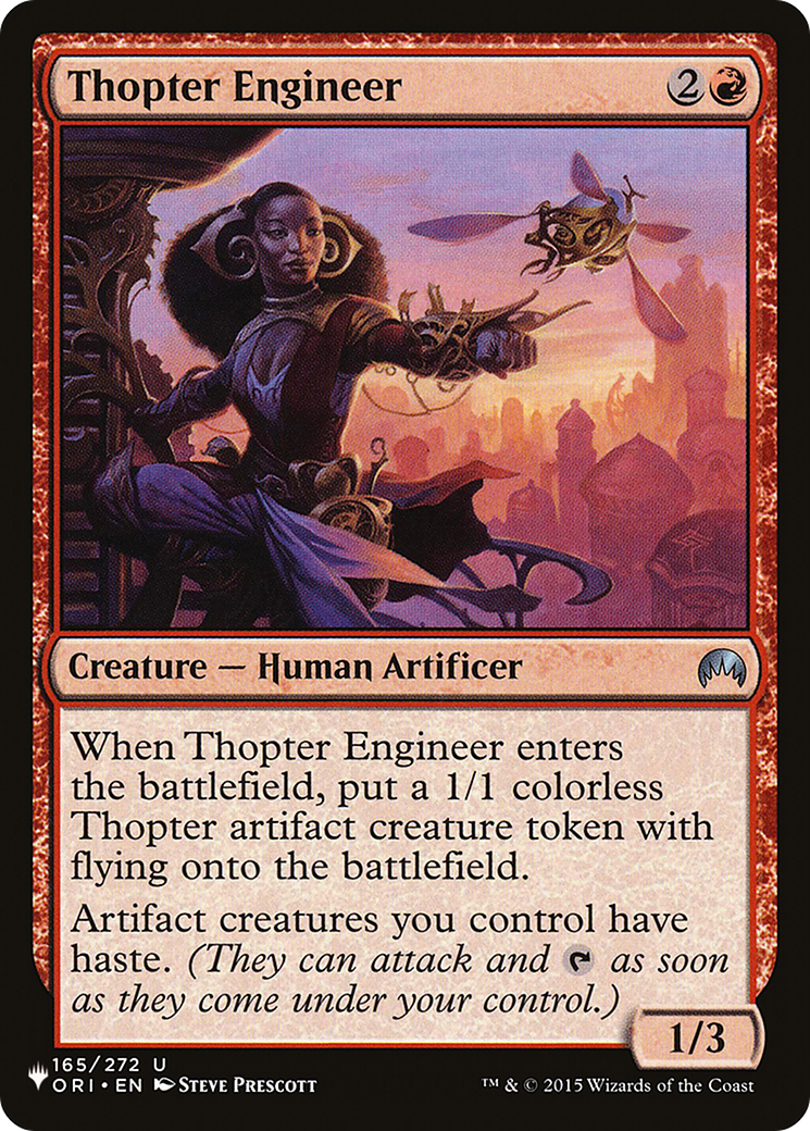 Thopter Engineer [The List] | Cracking-Singles