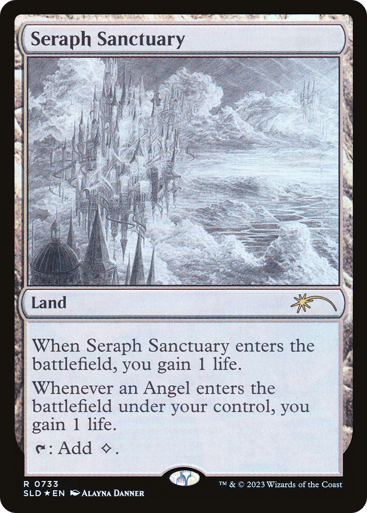Seraph Sanctuary (Sketch) [Secret Lair Drop Promos] | Cracking-Singles