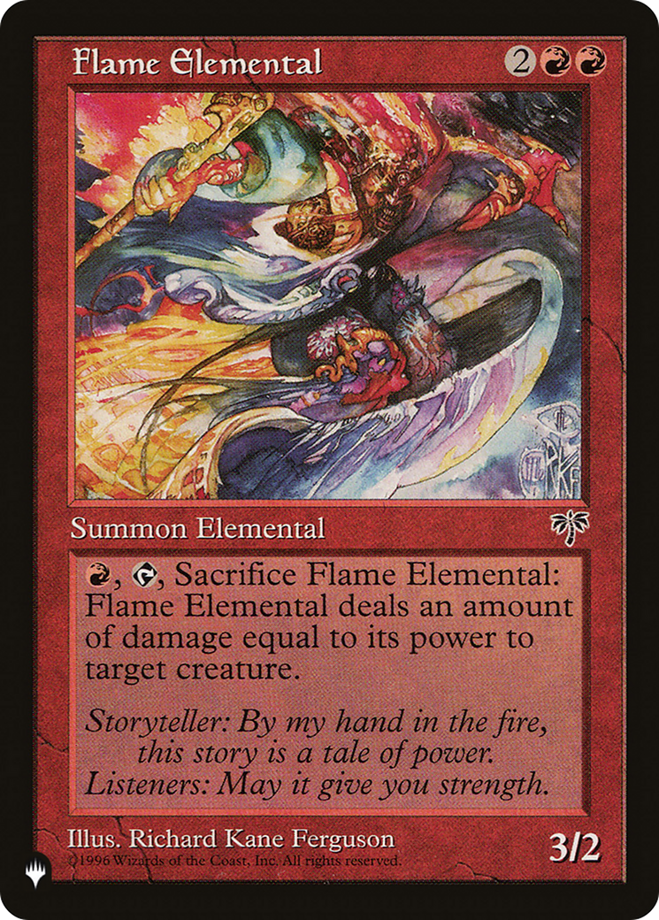 Flame Elemental [The List] | Cracking-Singles