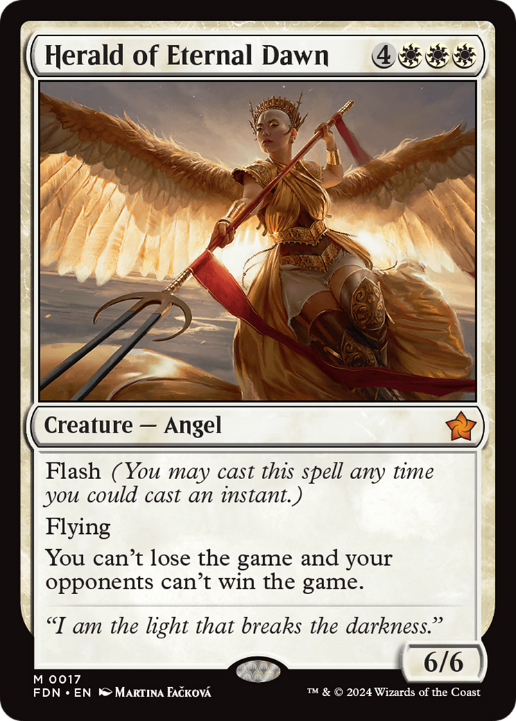 Herald of Eternal Dawn [Foundations] | Cracking-Singles