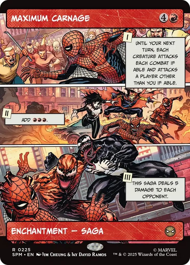 Maximum Carnage (Borderless) [Marvel's Spider-Man] | Cracking-Singles