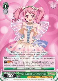 "Full Support" Aya Maruyama (BD/EN-W03-034S SR) [BanG Dream! Girls Band Party! MULTI LIVE] | Cracking-Singles