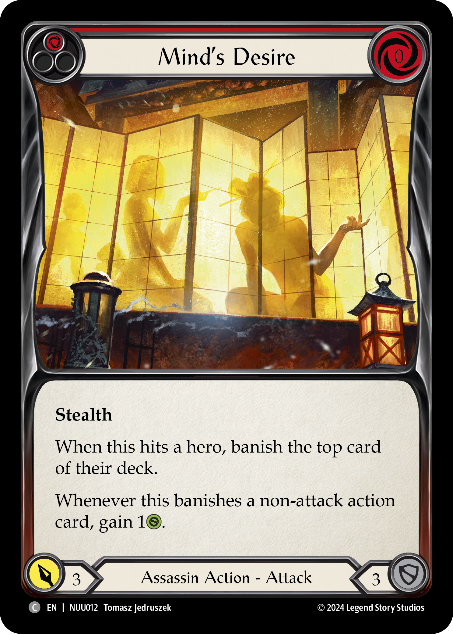 Mind's Desire (Red) [NUU012] (Part the Mistveil Nuu Blitz Deck) | Cracking-Singles