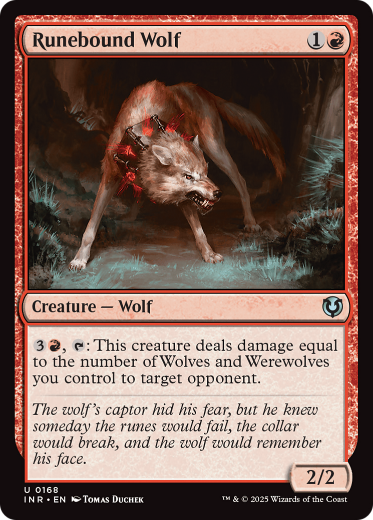 Runebound Wolf [Innistrad Remastered] | Cracking-Singles