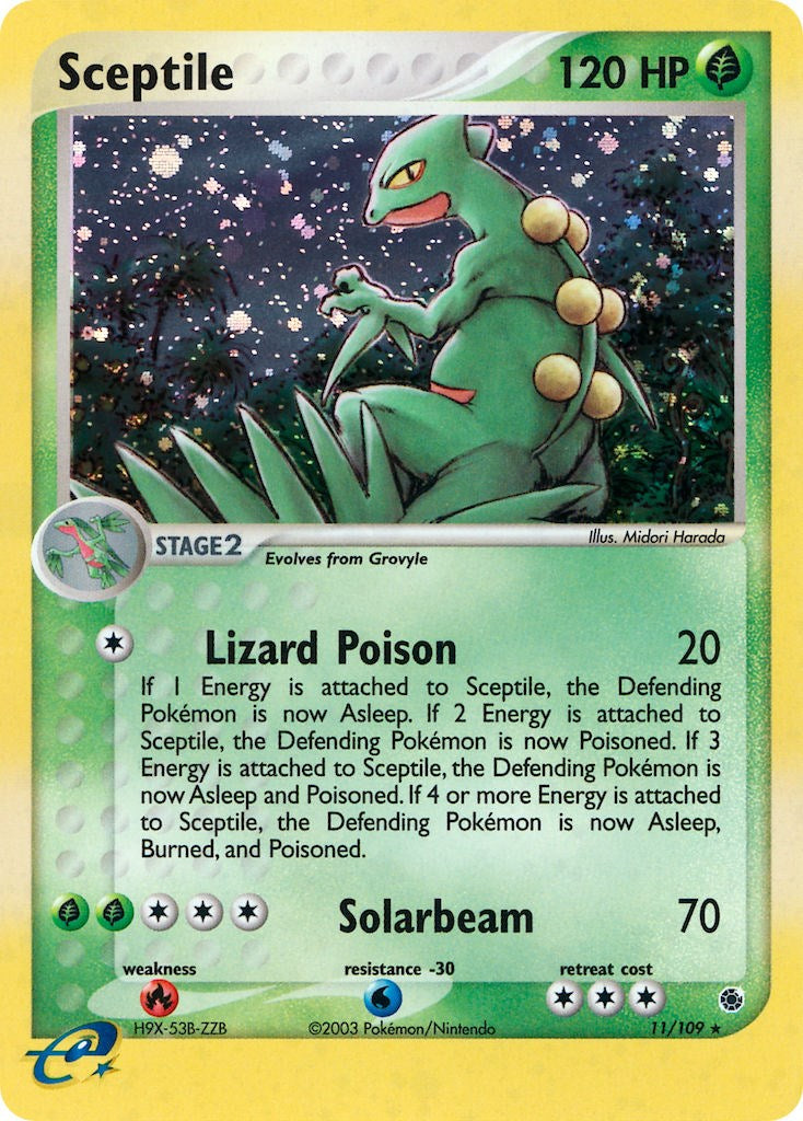 Sceptile (11/109) [EX: Ruby & Sapphire] | Cracking-Singles