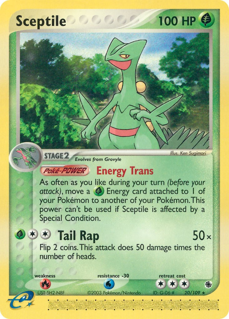 Sceptile (20/109) [EX: Ruby & Sapphire] | Cracking-Singles