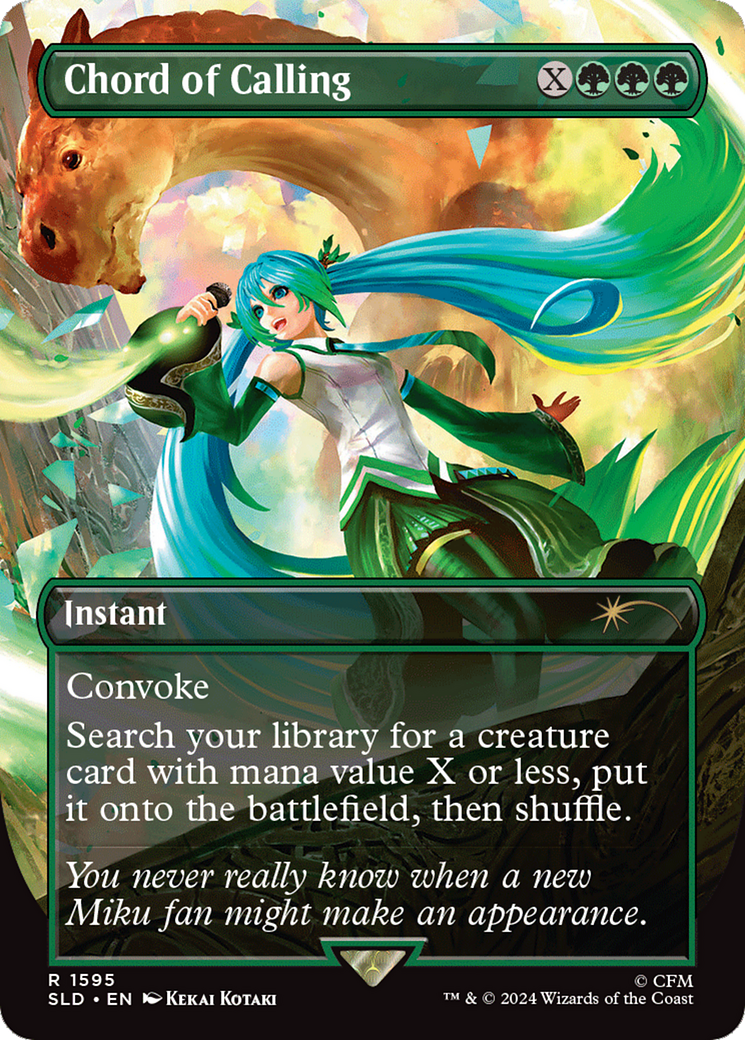 Chord of Calling (Rainbow Foil) [Secret Lair Drop Series] | Cracking-Singles