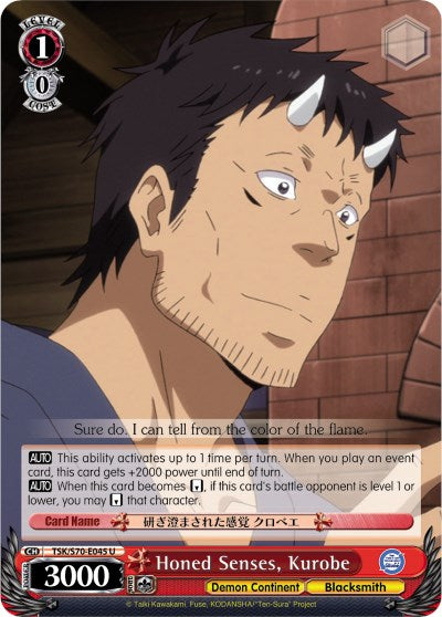 Honed Senses, Kurobe (TSK/S70-E045 U) [That Time I Got Reincarnated as a Slime] | Cracking-Singles