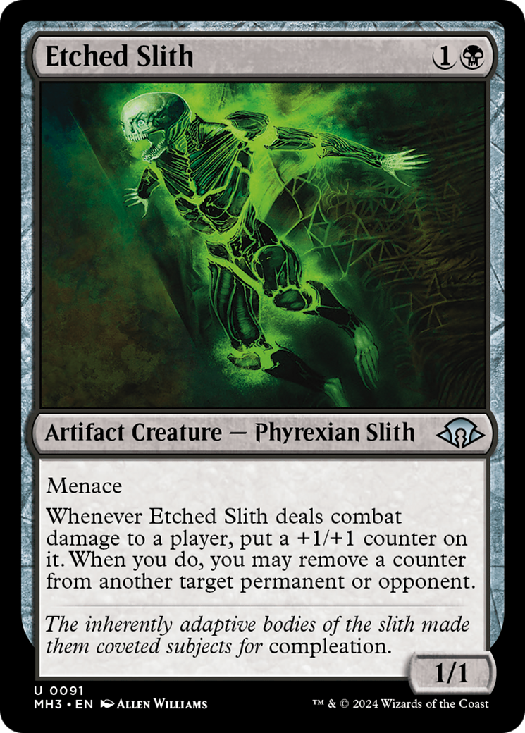 Etched Slith [Modern Horizons 3] | Cracking-Singles