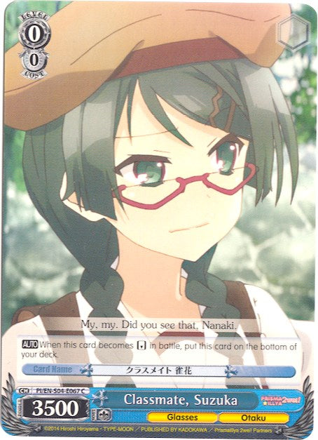 Classmate, Suzuka (PI/EN-S04-E067 C) [Fate/kaleid liner PRISMA ILLYA DX] | Cracking-Singles