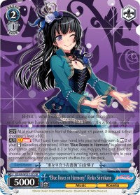 "Blue Roses in Harmony" Rinko Shirokane (BD/EN-W03-107S SR) [BanG Dream! Girls Band Party! MULTI LIVE] | Cracking-Singles