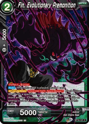 Fin, Evolutionary Premonition (BT16-121) [Realm of the Gods] | Cracking-Singles