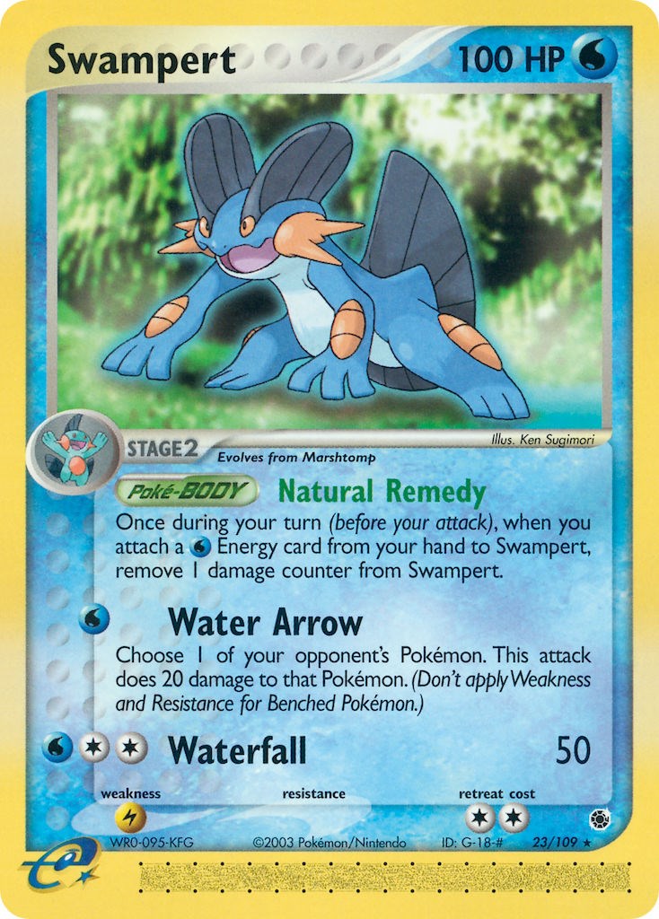 Swampert (23/109) [EX: Ruby & Sapphire] | Cracking-Singles