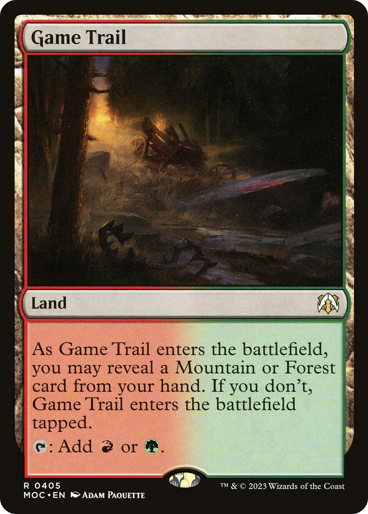 Game Trail [March of the Machine Commander] | Cracking-Singles