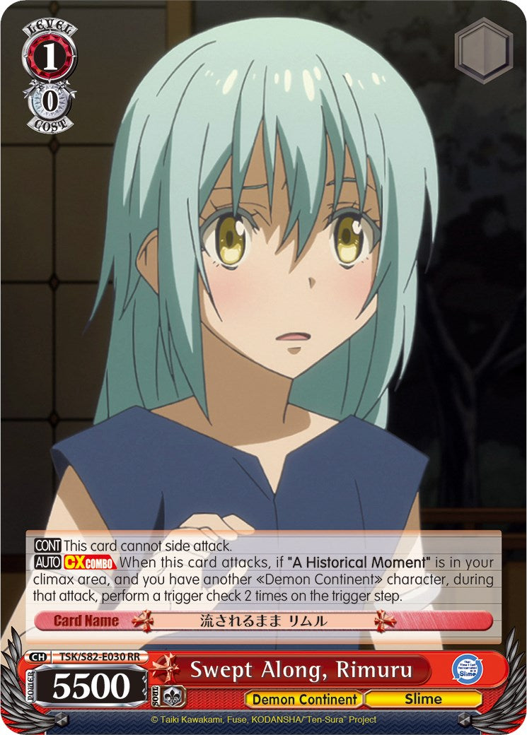 Swept Along, Rimuru (TSK/S82-E030 RR) [That Time I Got Reincarnated as a Slime Vol.2] | Cracking-Singles