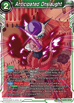 Anticipated Onslaught (Uncommon) (BT13-086) [Supreme Rivalry] | Cracking-Singles
