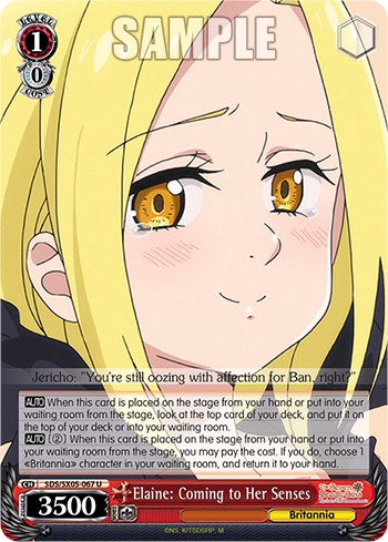 Elaine: Coming to Her Senses [The Seven Deadly Sins: Revival of The Commandments] | Cracking-Singles