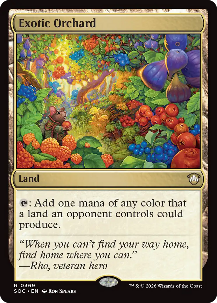 Exotic Orchard [Secrets of Strixhaven Commander] | Cracking-Singles
