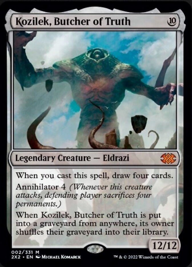Kozilek, Butcher of Truth [Double Masters 2022] | Cracking-Singles