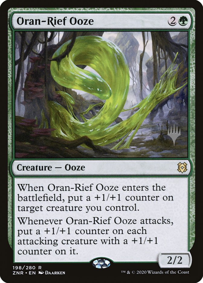 Oran-Rief Ooze (Promo Pack) [Zendikar Rising Promos] | Cracking-Singles